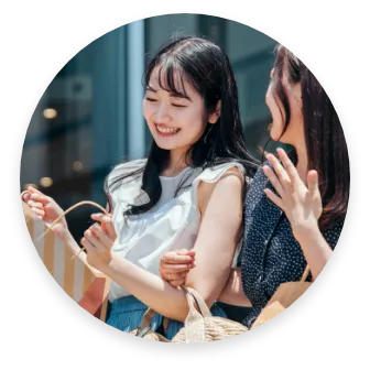 明るい場所でも堂々と出かけられるようになった。